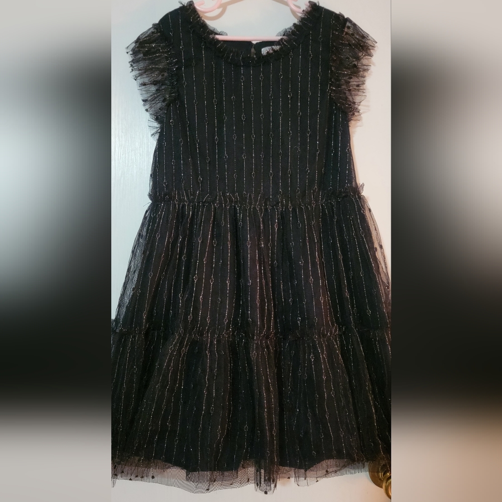 Girls Cat & Jack Formal Black Dress